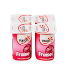 Yahourt Yoplait fraise (lot de 4)