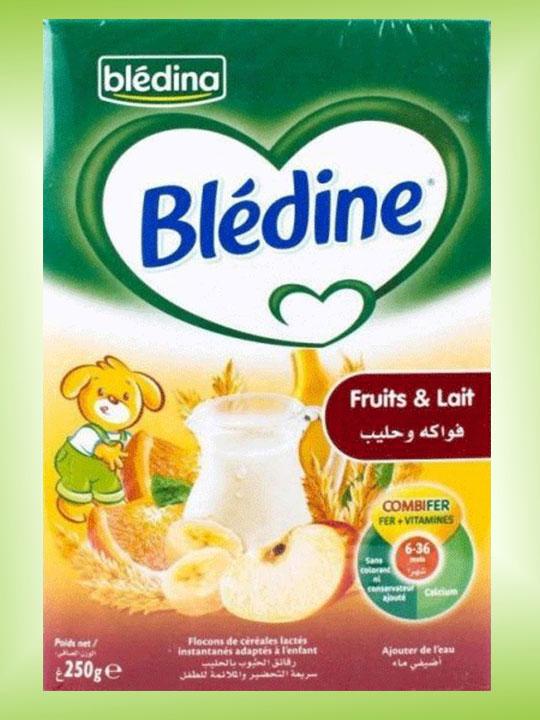 Farine Blédine Lacté Fruité 250 g