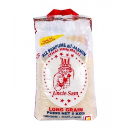 Riz Uncle Sam long grain 25 Kg (5×5 Kg)